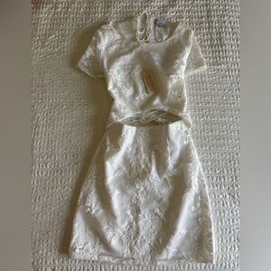 New With Tags White Lace Dress